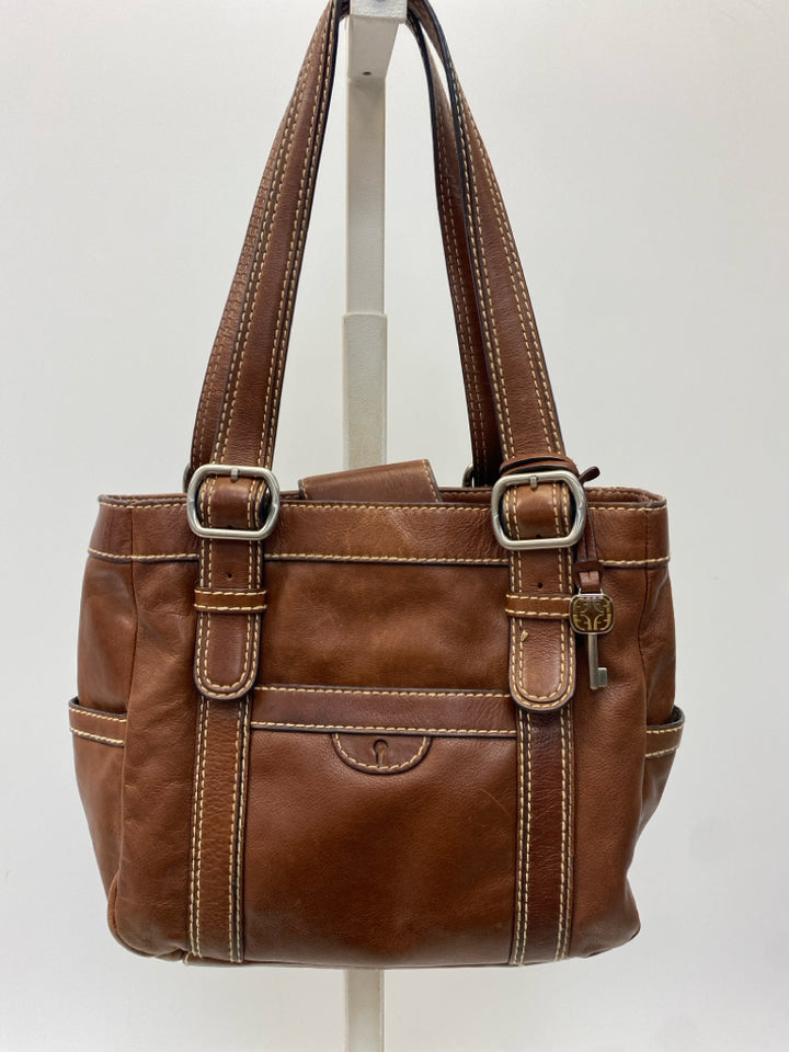 Fossil Dark Brown Handbag