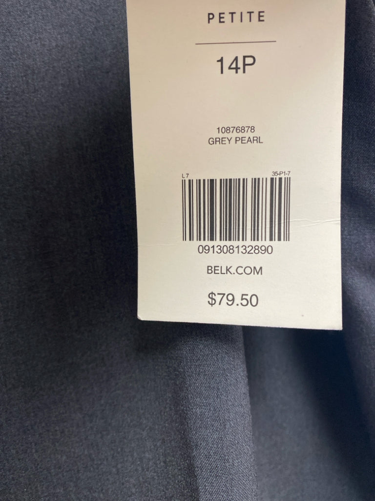 NWT Limited Size 14P Dark Gray Petite Pants