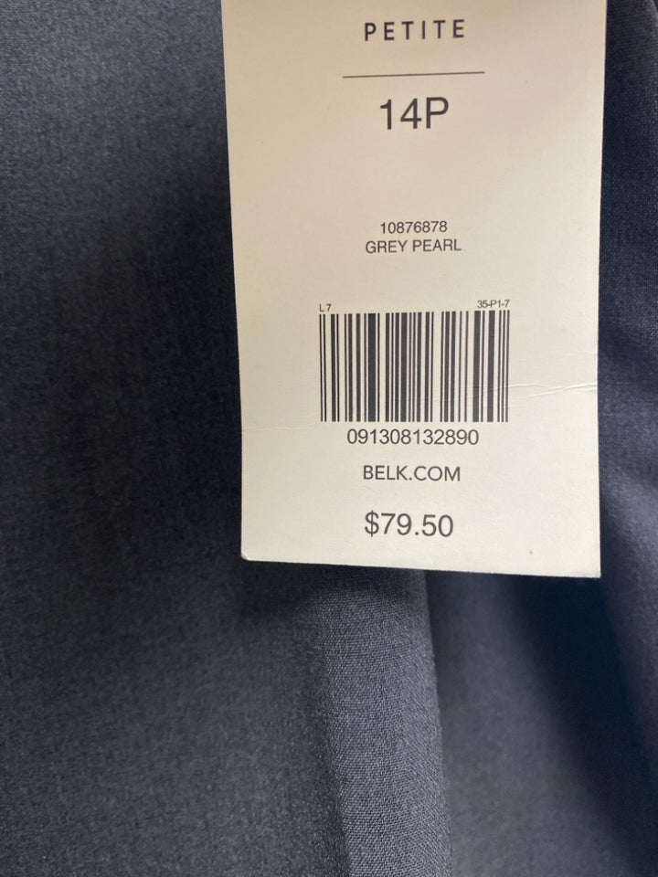 NWT Limited Size 14P Dark Gray Petite Pants