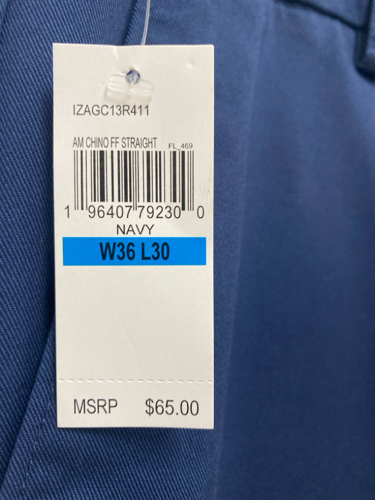 NWT Izod Size 36 Navy Men&