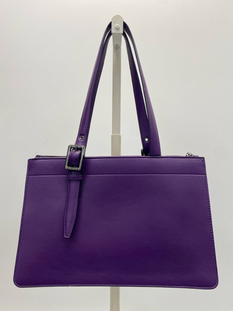 Calvin Klein Dark Purple Tote Bag