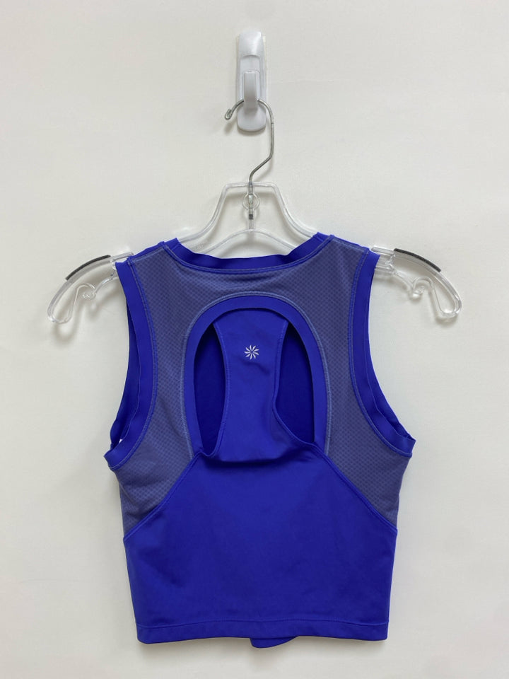 Athleta Size XXS Purple Sleeveless Athletic Top