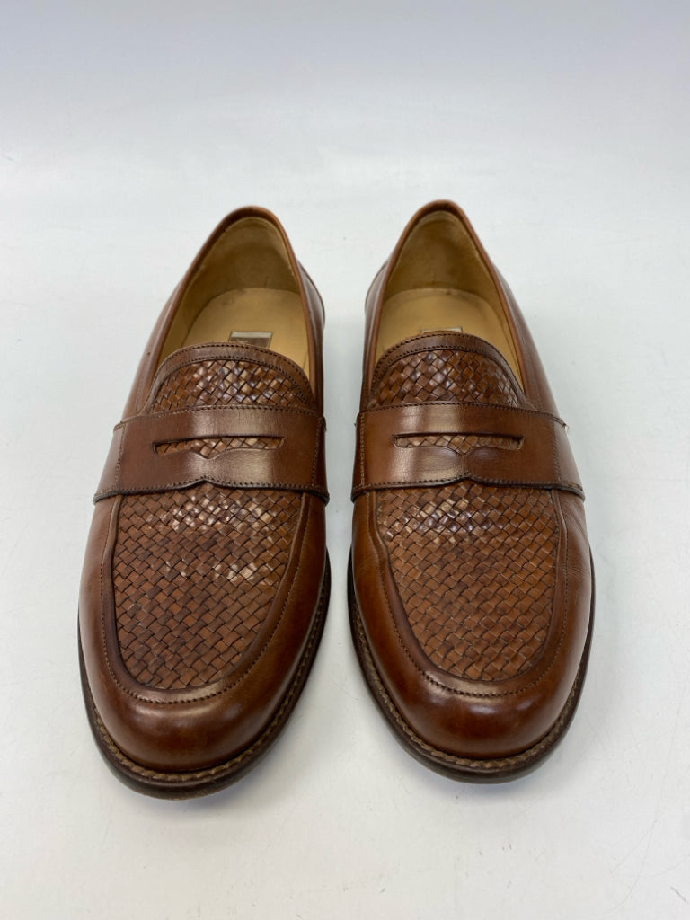 Johnston/Murphy Size 10 Brown Woven Men&