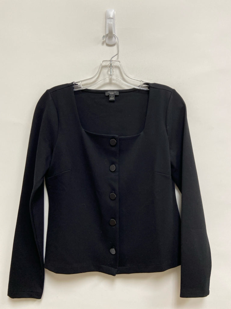 Ann Taylor Size SP Black Petite Top