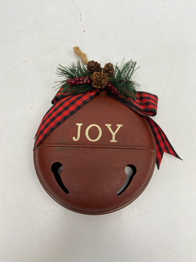 Dark Red Metal Ornaments