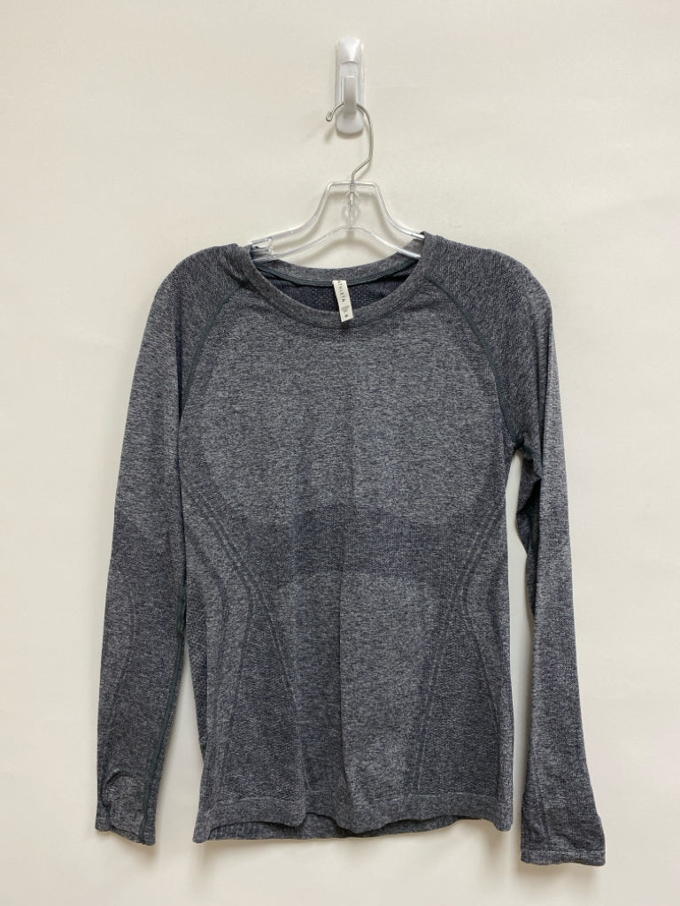 Athleta Size M Gray Mottled Athletic Top