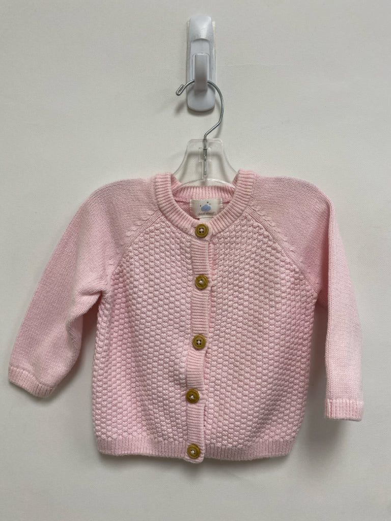 cloud island SIZE 3-6M Pale Pink Button Up Girl&