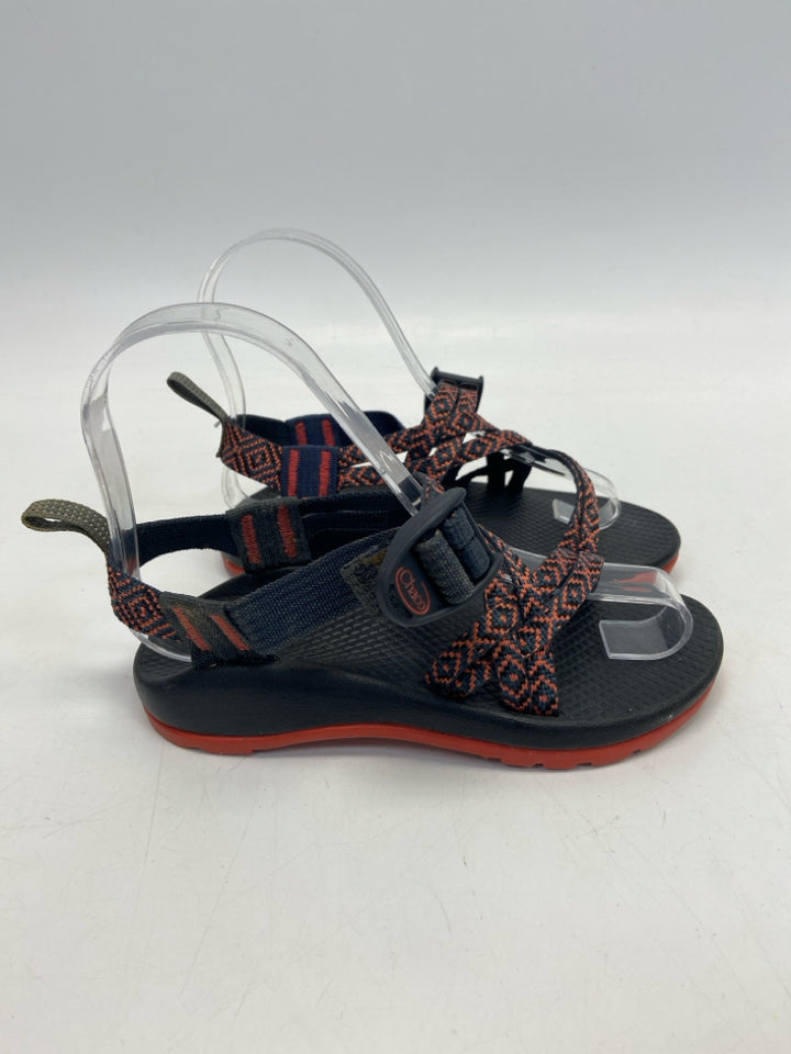 Chaco SIZE 13 Navy Coral Crisscross Girl&