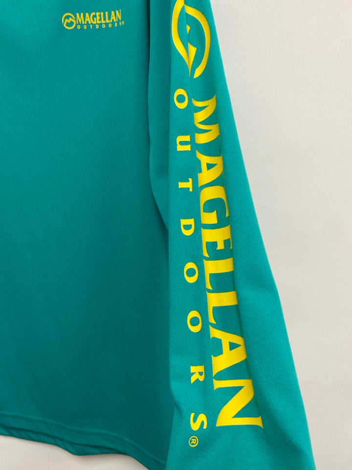 MAGELLAN SIZE 10/12 Turquoise Yellow Logo Boy&