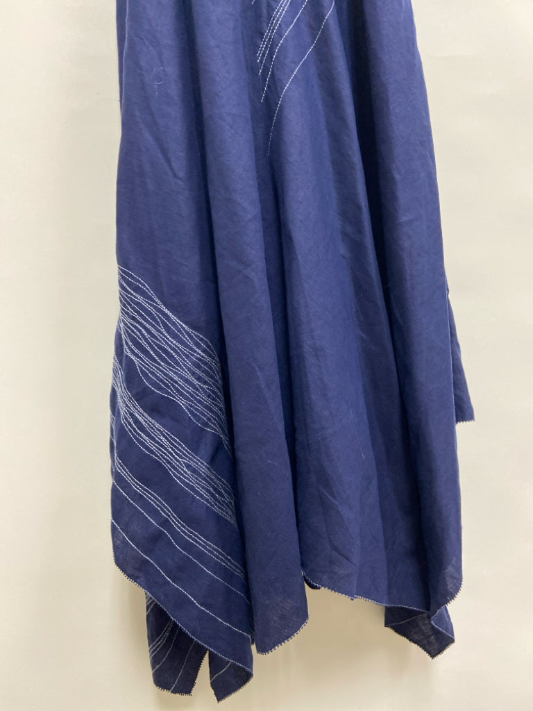 NWT Eileen Fisher Size S Navy Sleeveless Ladies Dress