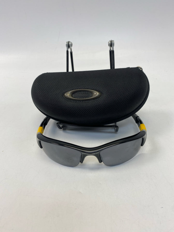 Oakley Black Yellow Accents Sunglasses