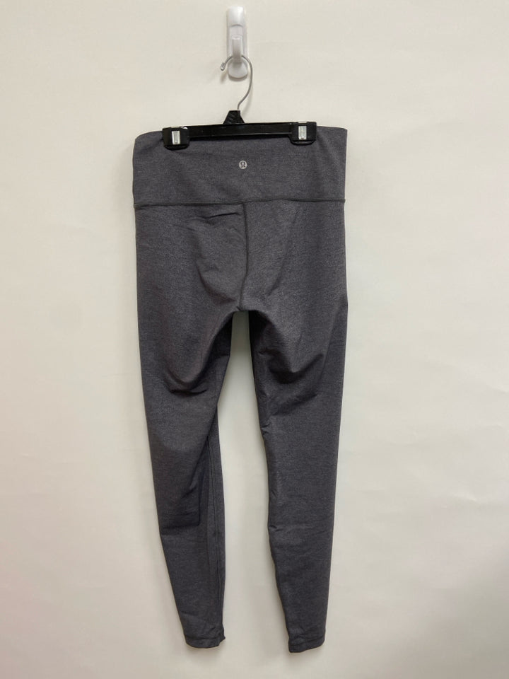 Lululemon Size 10 Gray Heather Athletic Leggings