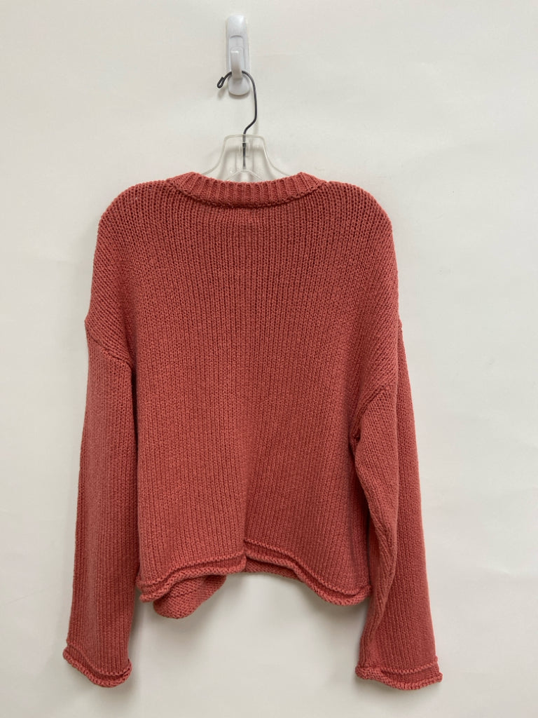 NWT Pilcro Size M Pink Ladies Sweater