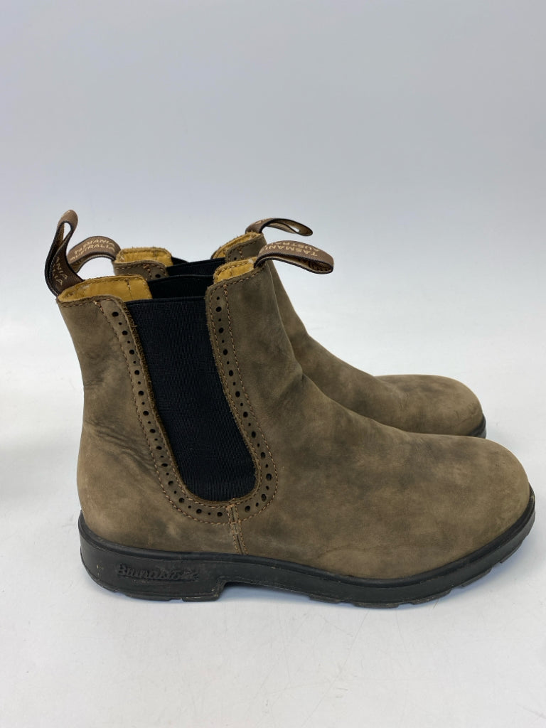 Blundstone Size 7 Dark Brown Black Men&