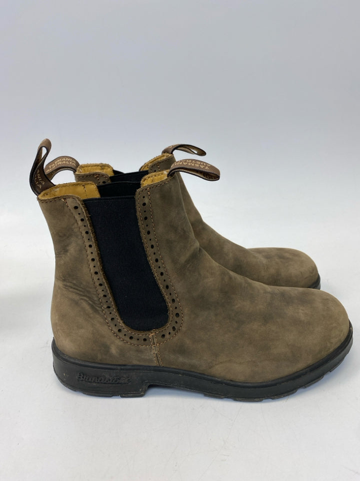 Blundstone Size 7 Dark Brown Black Men&