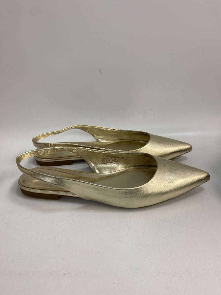 Size 10 Gold Sandals