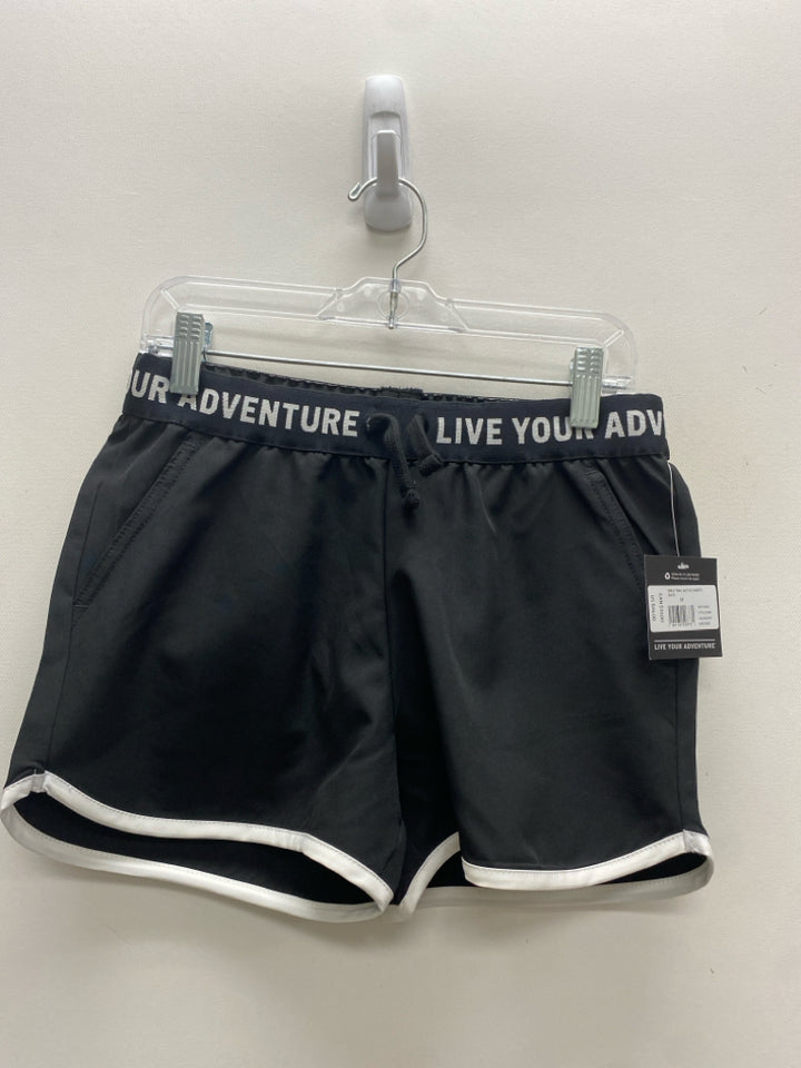 NWT Eddie Bauer SIZE 10/12 Black White Pull-on Girl&