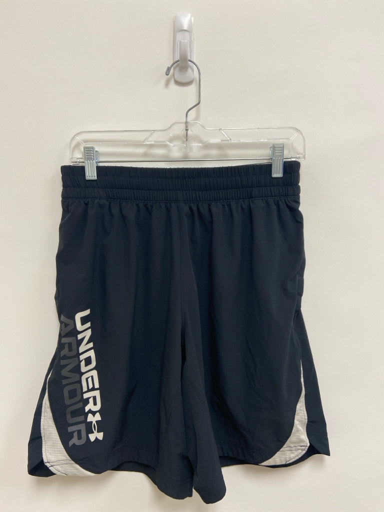 Under Armour Size M Black Gray Logo Men&