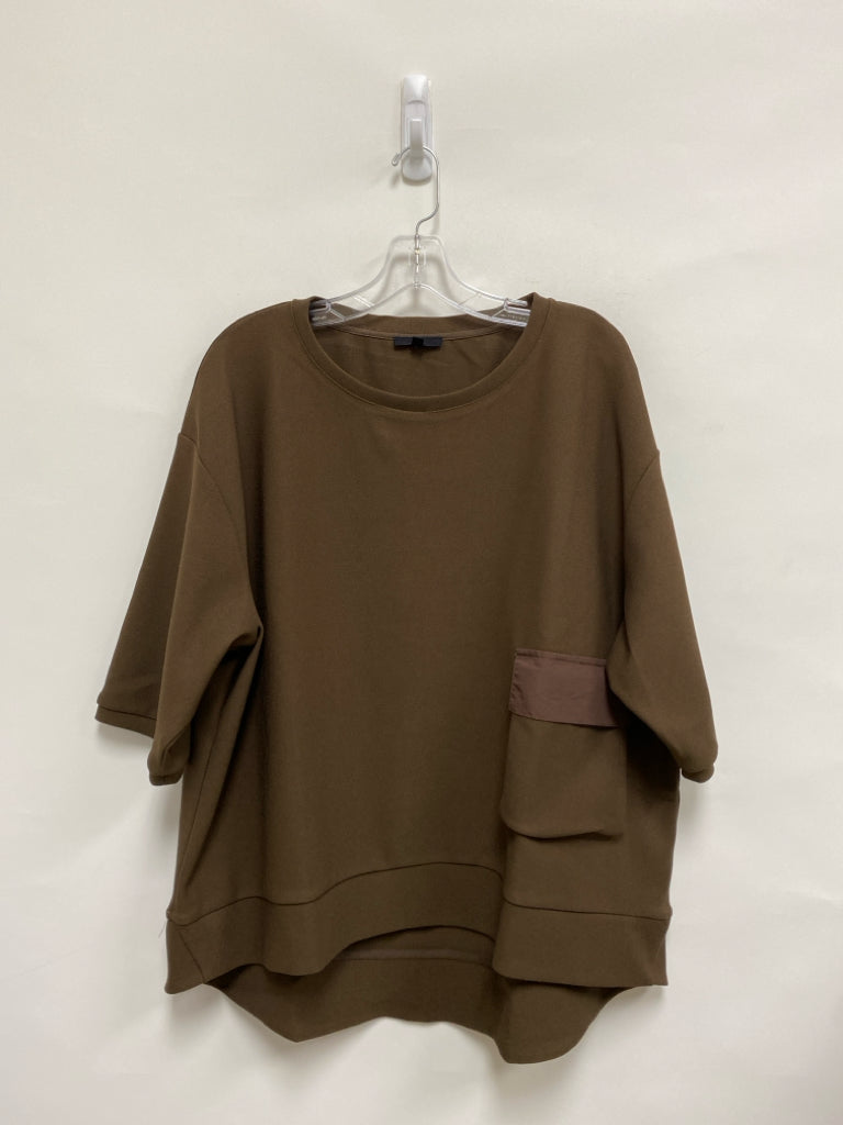 Joh Size L Brown Ladies Top