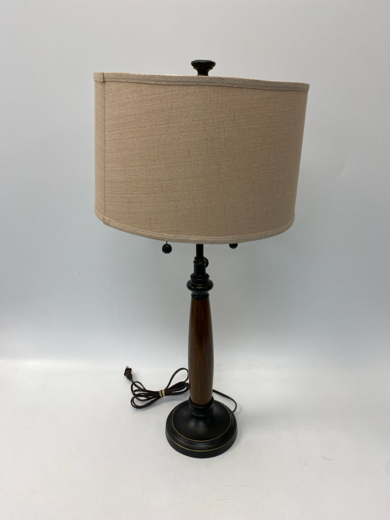 Brown Black Lamp