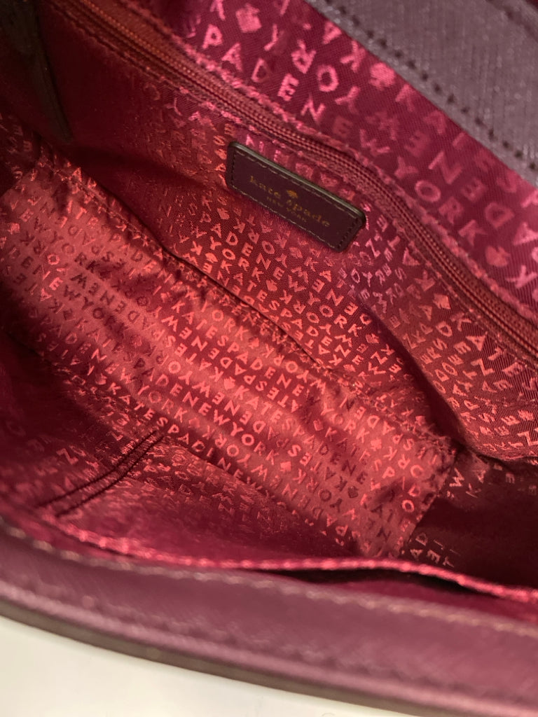 Kate Spade Burgundy Pink Crossbody