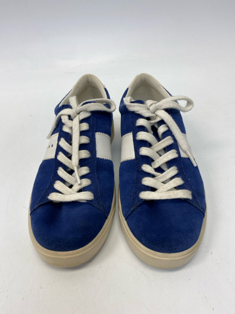 Ecco US Shoe Size 8 Blue Lace-up Sneakers