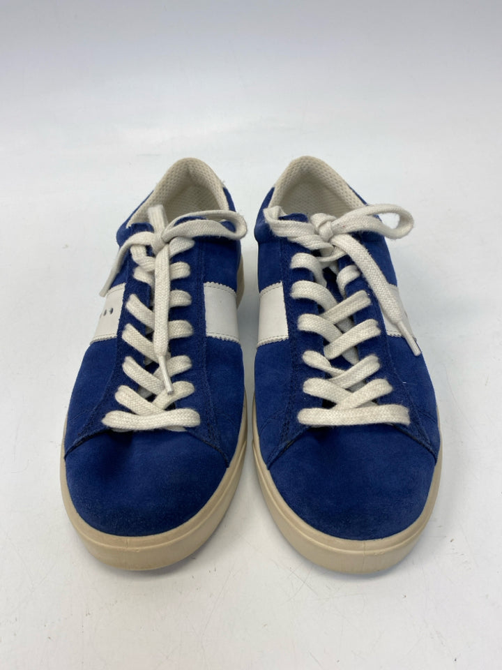 Ecco US Shoe Size 8 Blue Lace-up Sneakers
