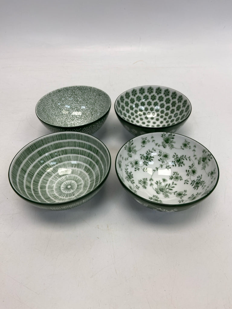 Ikea Green White Bowl(s)