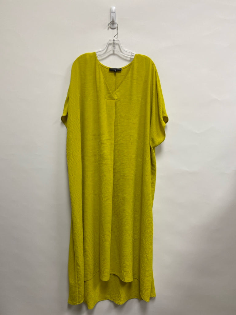 SIZE  3X Green Maxi Plus Size Dress