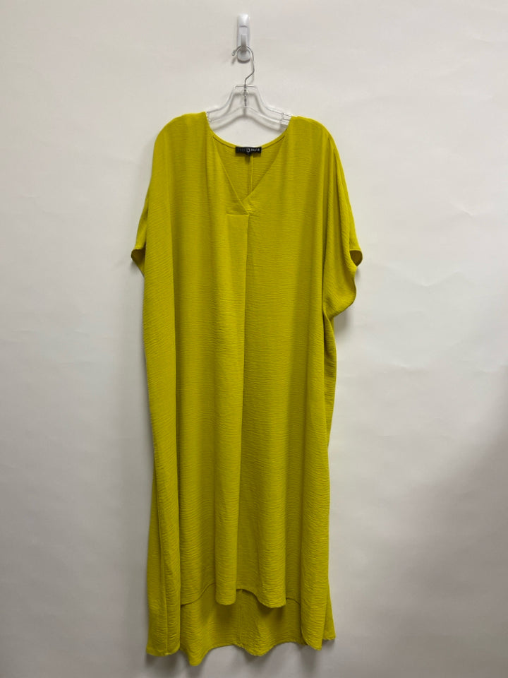 SIZE  3X Green Maxi Plus Size Dress