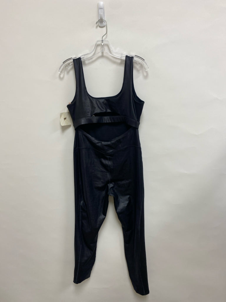 NWT Fabletics Size L Black Athletic Jumpsuit