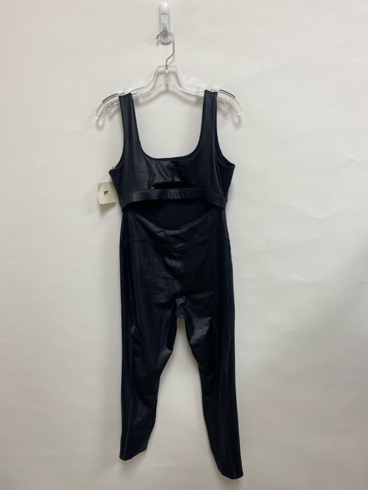 NWT Fabletics Size L Black Athletic Jumpsuit