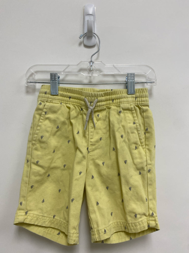 Old Navy SIZE 4T Yellow Gray Boats Pull-on Boy&