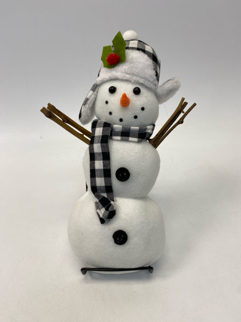 White Black Stuffed Winter