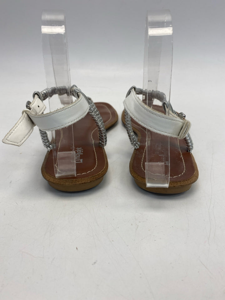 Limelight  Size 9 Silver White Sandals