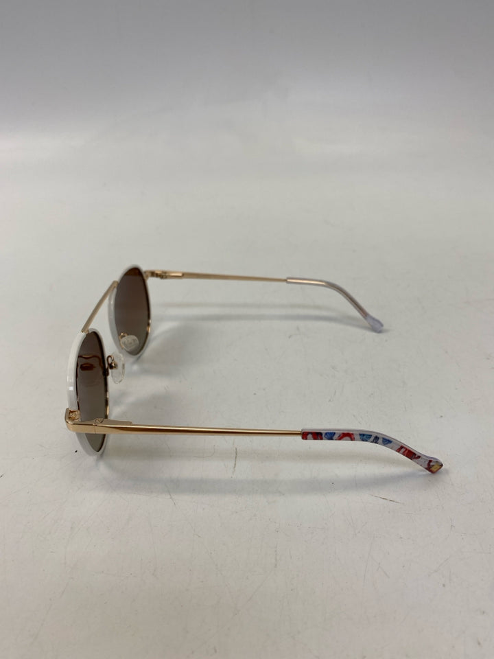 Vera Bradley White Gold Sunglasses