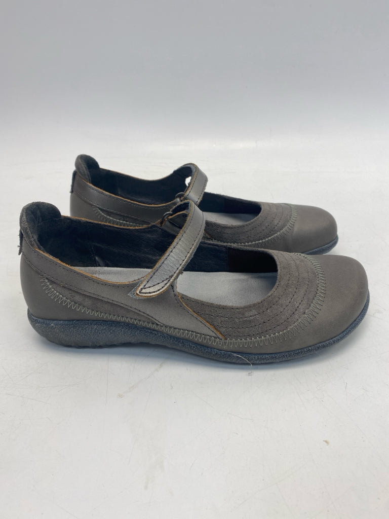 Naot EU Shoe Size 38 US Shoe Size 7 Gray Flats