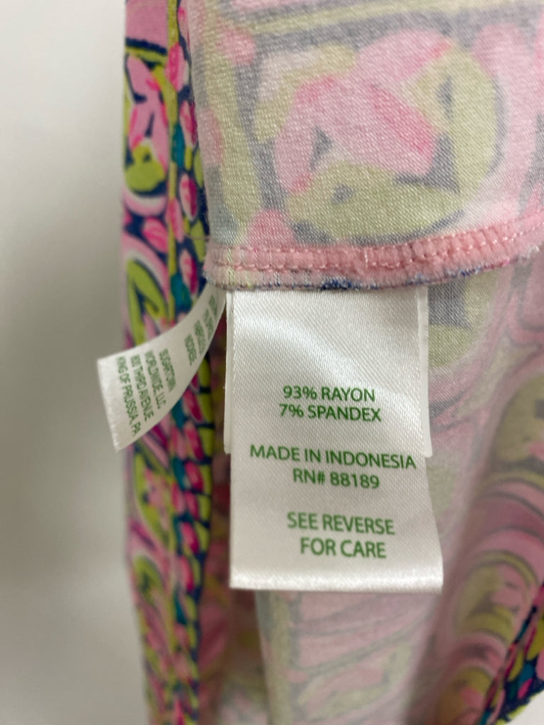 LILLY PULITZER Size S White Pink/Blue Ladies Dress