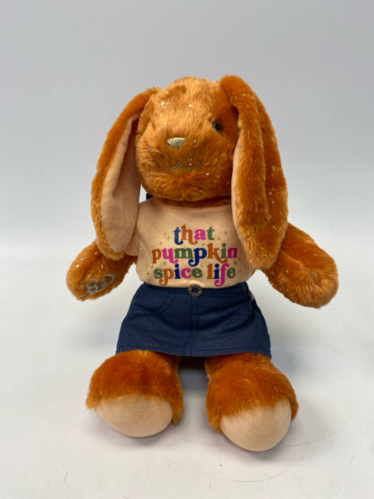 Build a Bear Orange Stuffed Animal