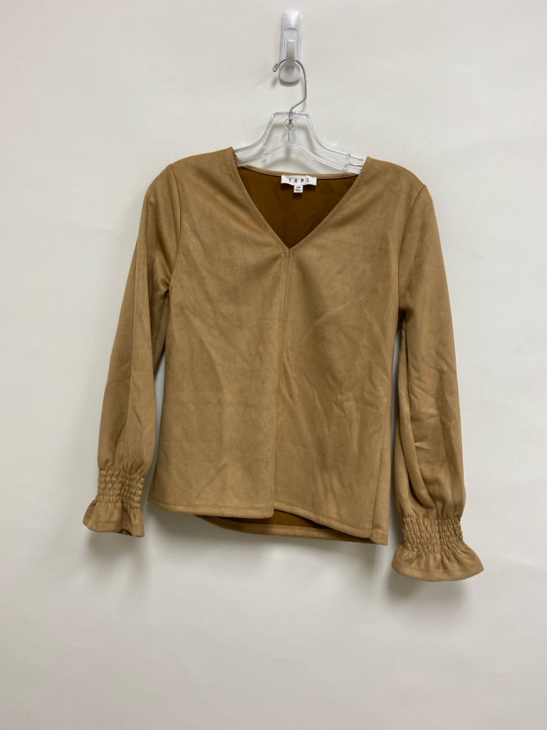 THML Size XS Dark Tan Ladies Top
