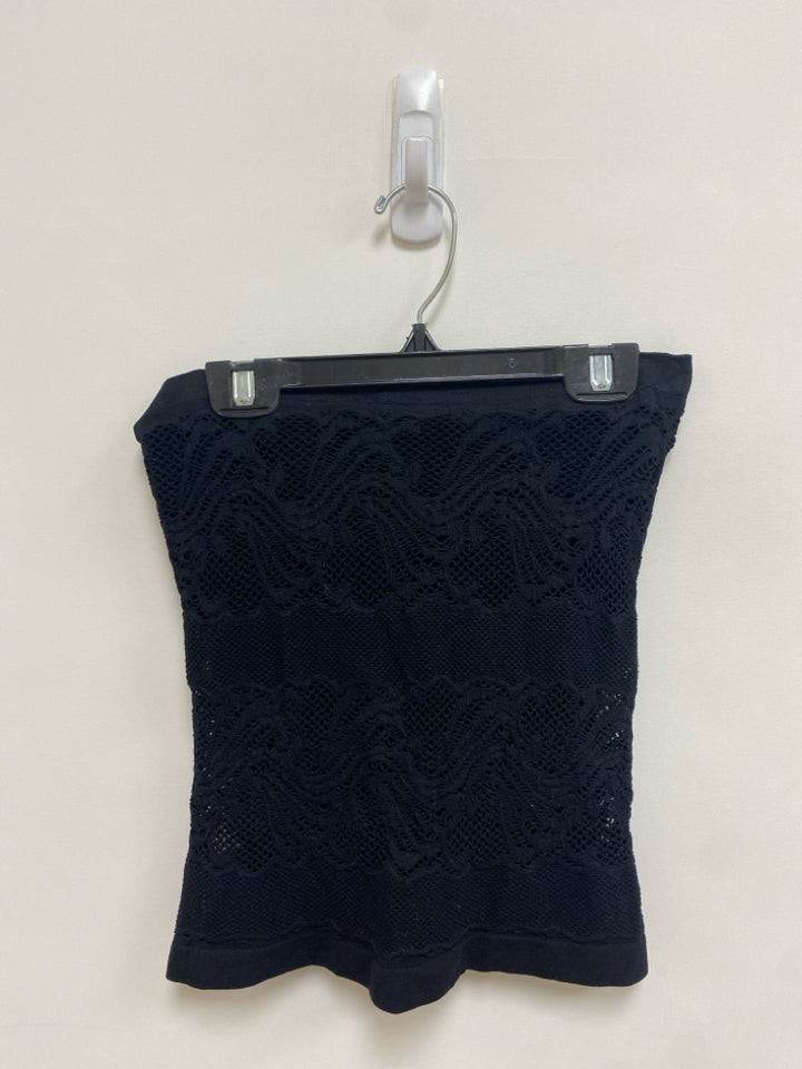 Free People Size XS Black Cut-Out Ladies Top