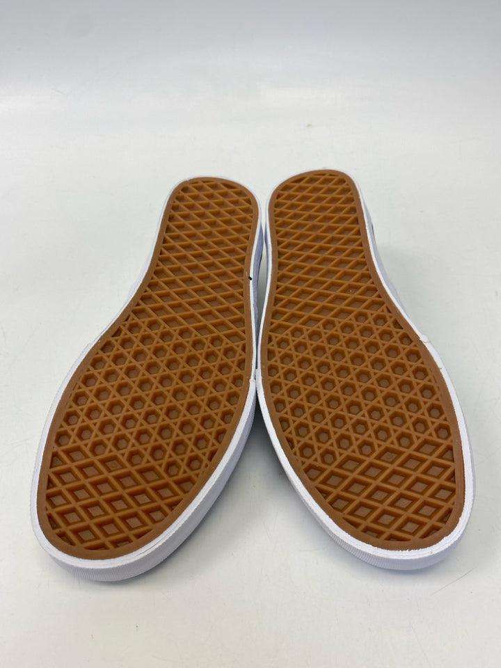 NWOT Vans  Size 9 Cream Multi-Color Lace-up Sneakers