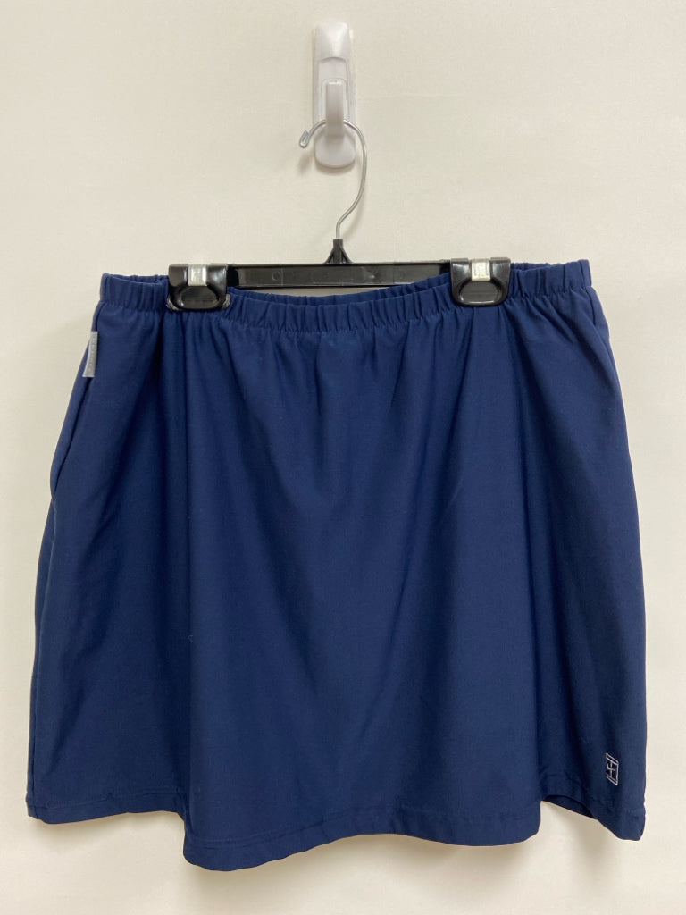 Nike  SIZE  16/18 Navy Plus Size Athletic Skort