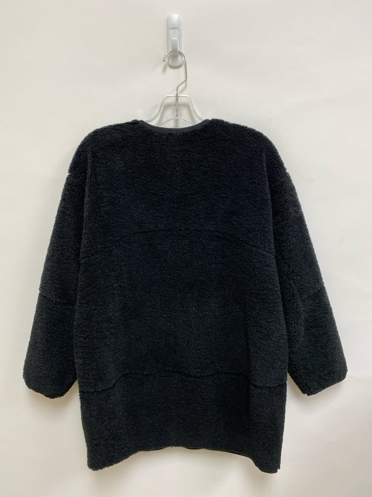 Lululemon Size 4 Black Texture Zip Down Fleece Ladies Jacket