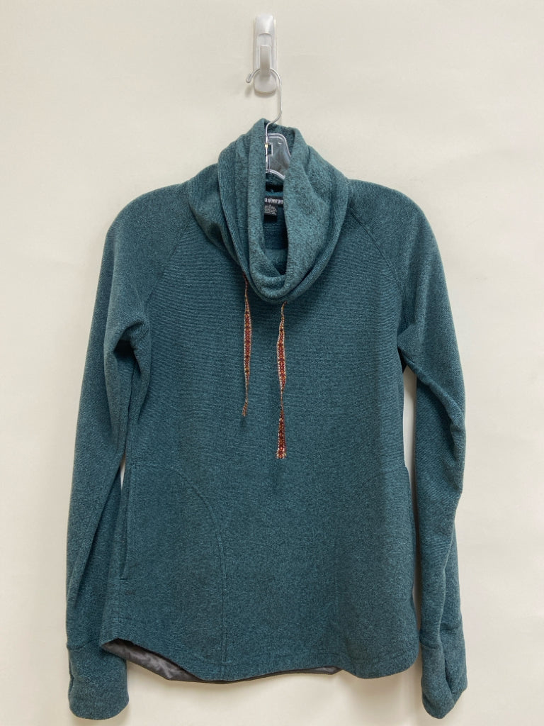 sherpa ADVENTURE GEAR Size S Dark Blue Cowl Neck Ladies Top