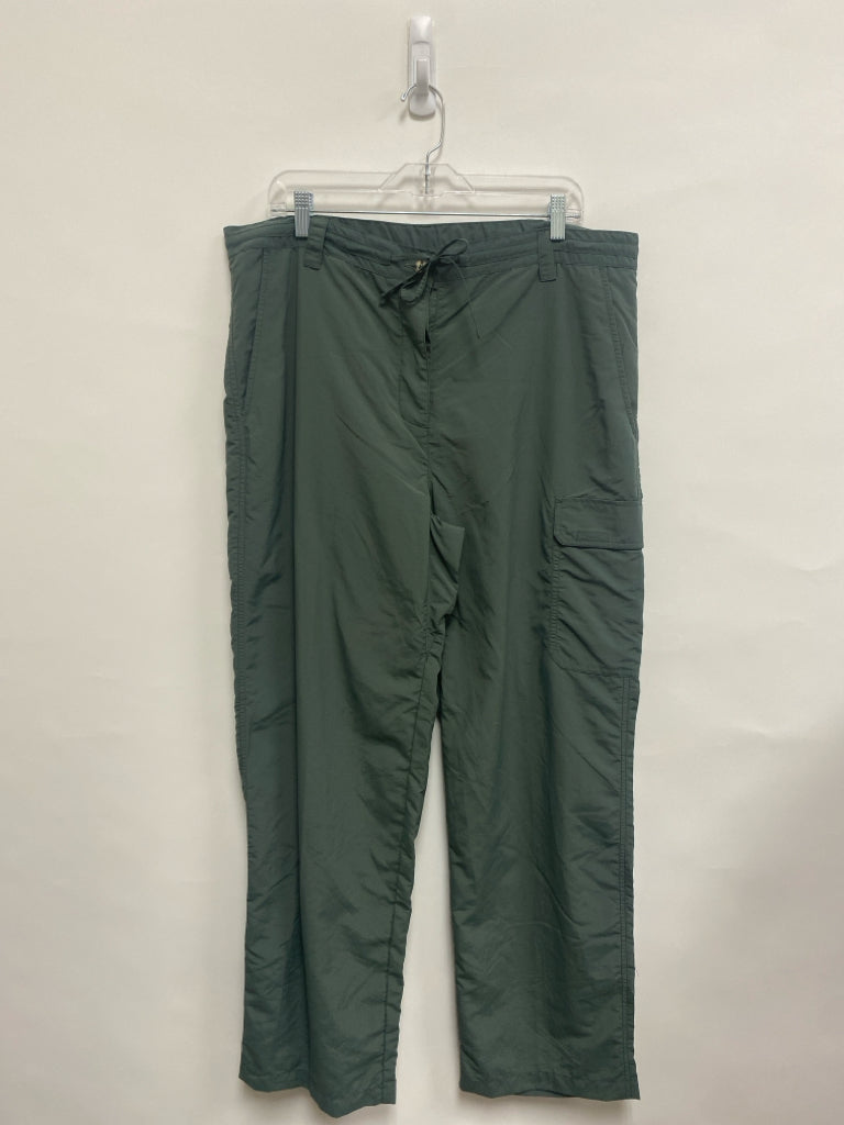 North Face Size L Seafoam Cargo Ladies Pants