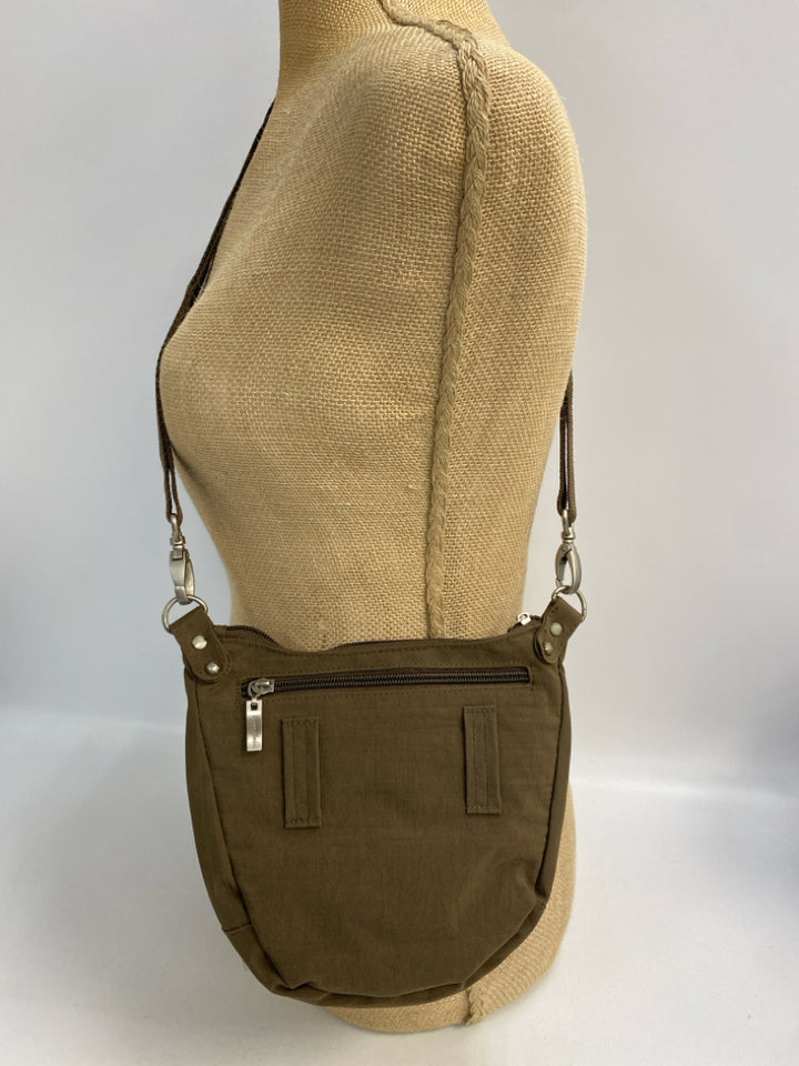 Baggallini Brown Buckle(s) Crossbody