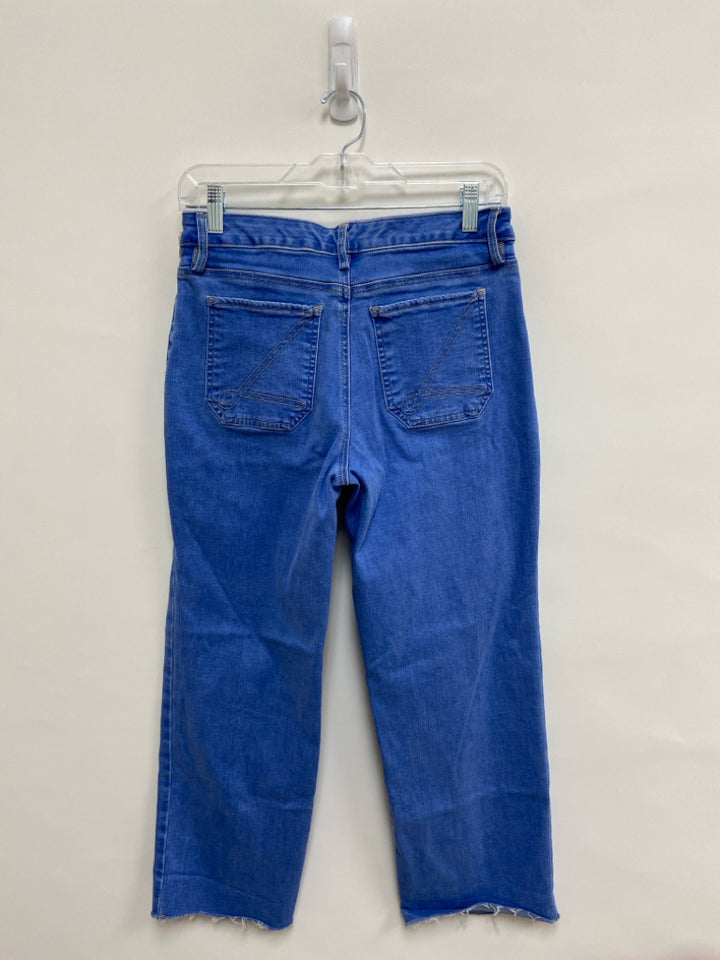 LILLY PULITZER Size 6 Blue Cropped Ladies Jeans