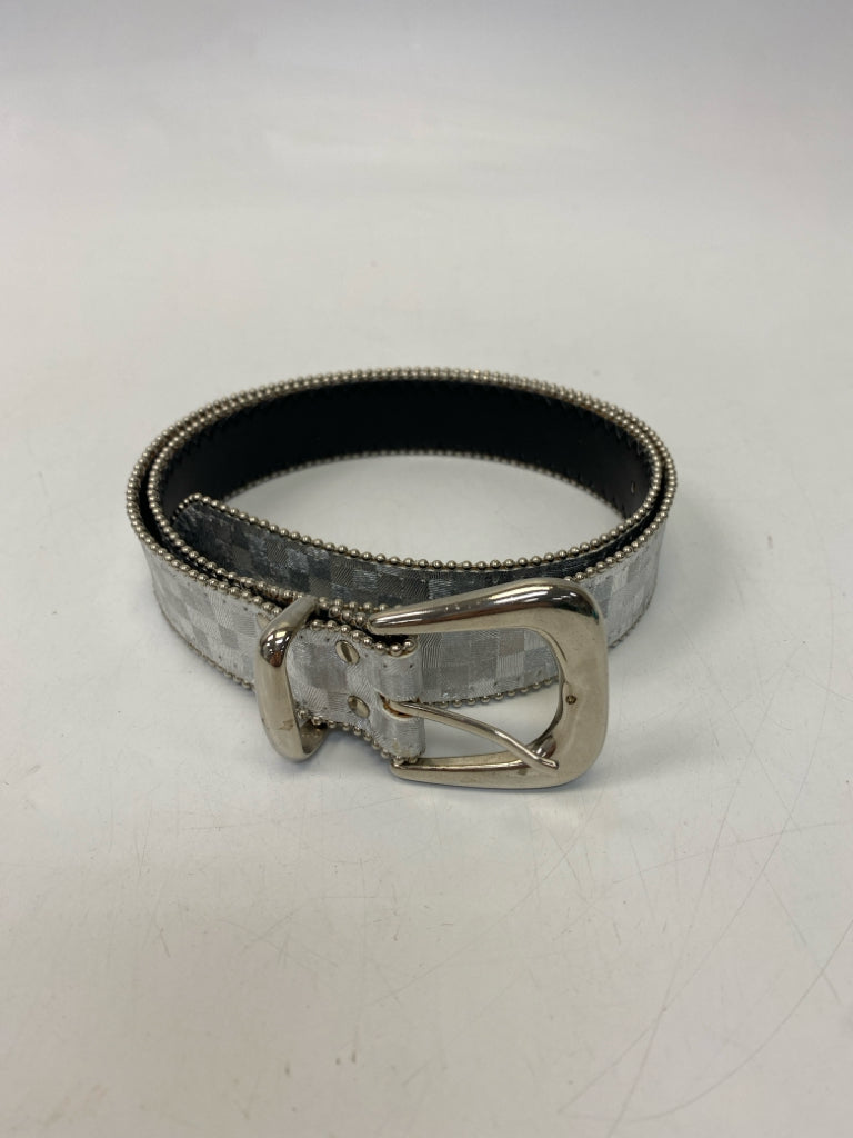 Silver Metallic Belt