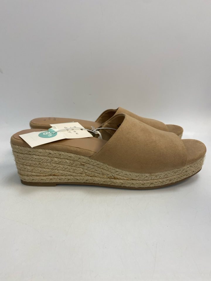 NWT a new day  Size 8.5 Brown Sandals